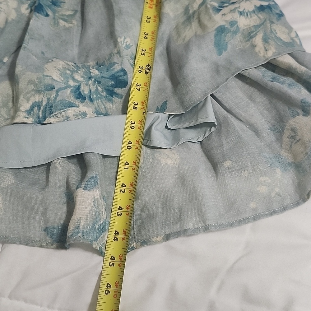 NWT ASOS BLUE FLORAL DRESS SIZE US 6 - Picture 16 of 16